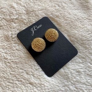 NWT JCrew Beaded Stud Earrings